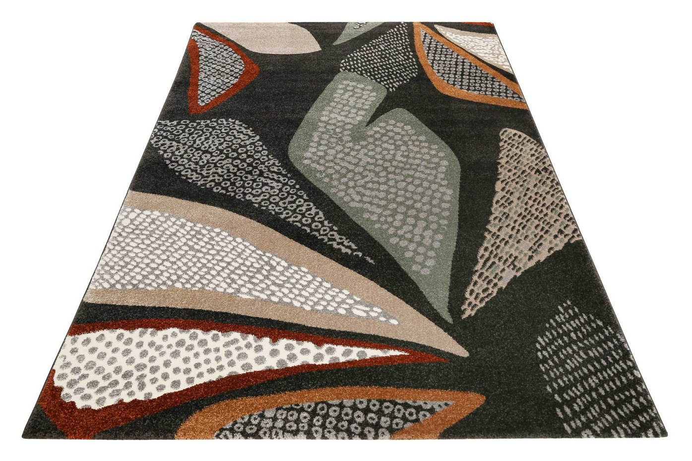 Tapis design motif végétal ,  Hazel