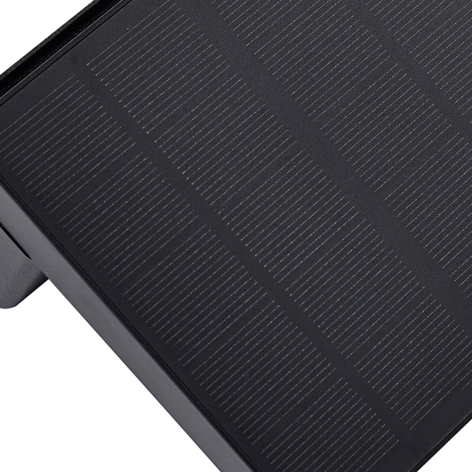 Lampe solaire extérieure en aluminiumLED