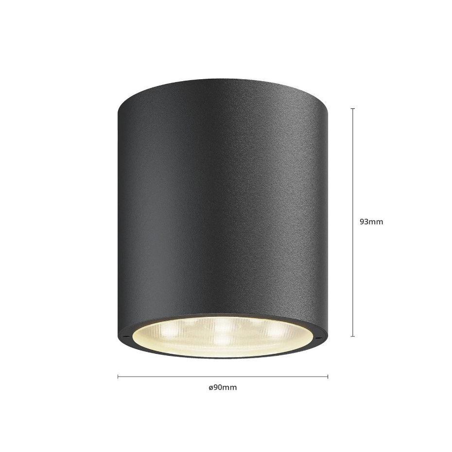 Plafonnier extérieur en aluminium moderneLED