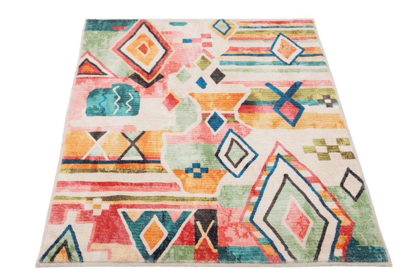 Tapis de bain moelleux aux couleurs vives - ARIELLA