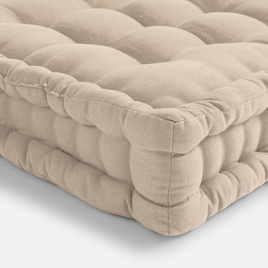 Coussin de sol coton recyclé, Scenario
