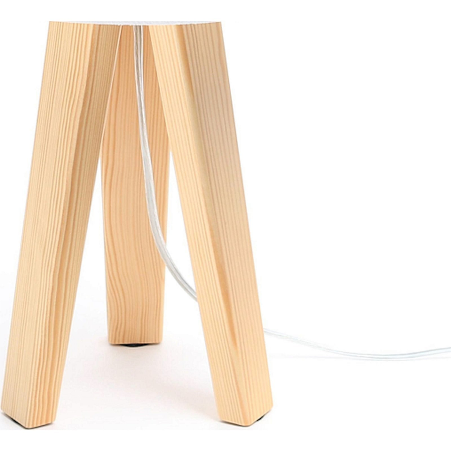 Lampe de chevet en bois Classic