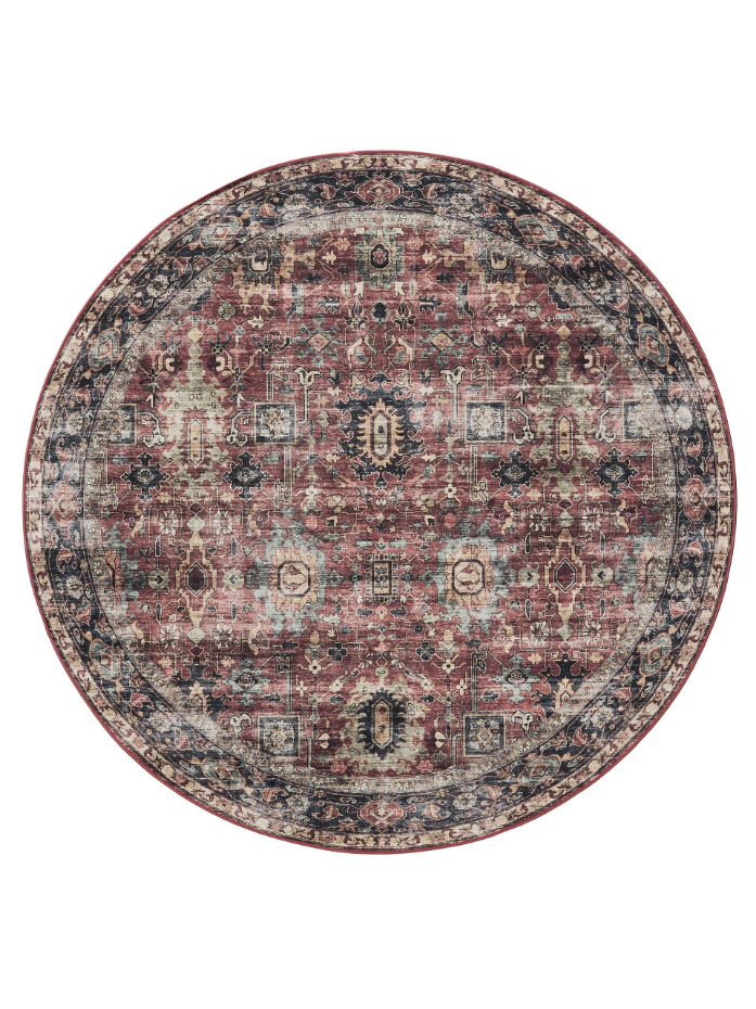 Tapis rond lavables GEORGE