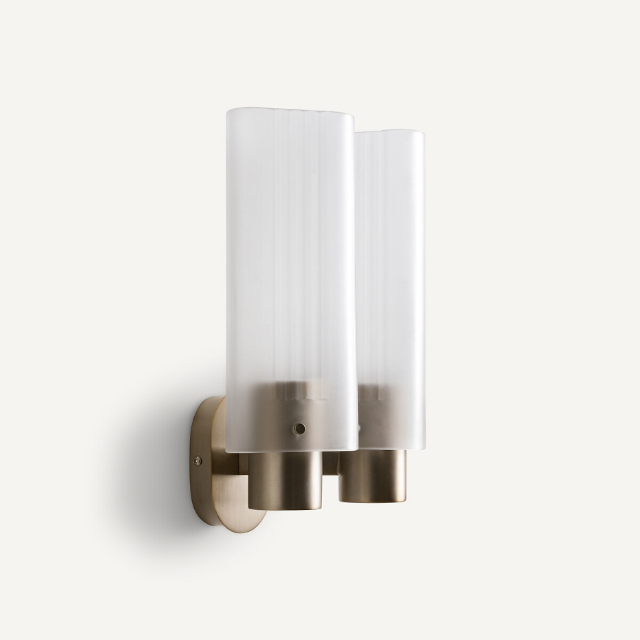 Applique double Strozzi, design Emmanuel Gallina