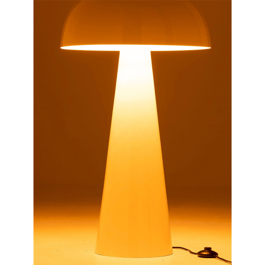 Lampe champignon en métal rond style design extra large