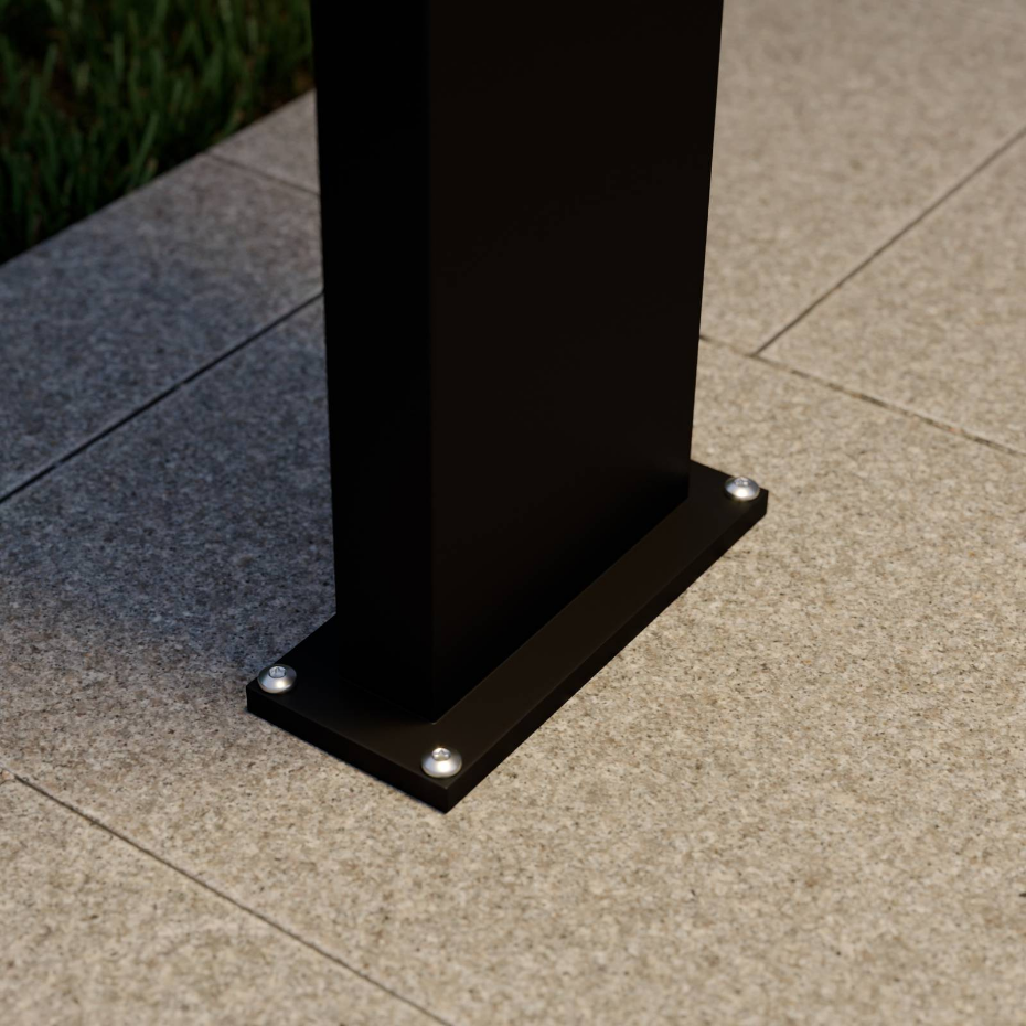Luminaire extérieur en aluminium moderneLED