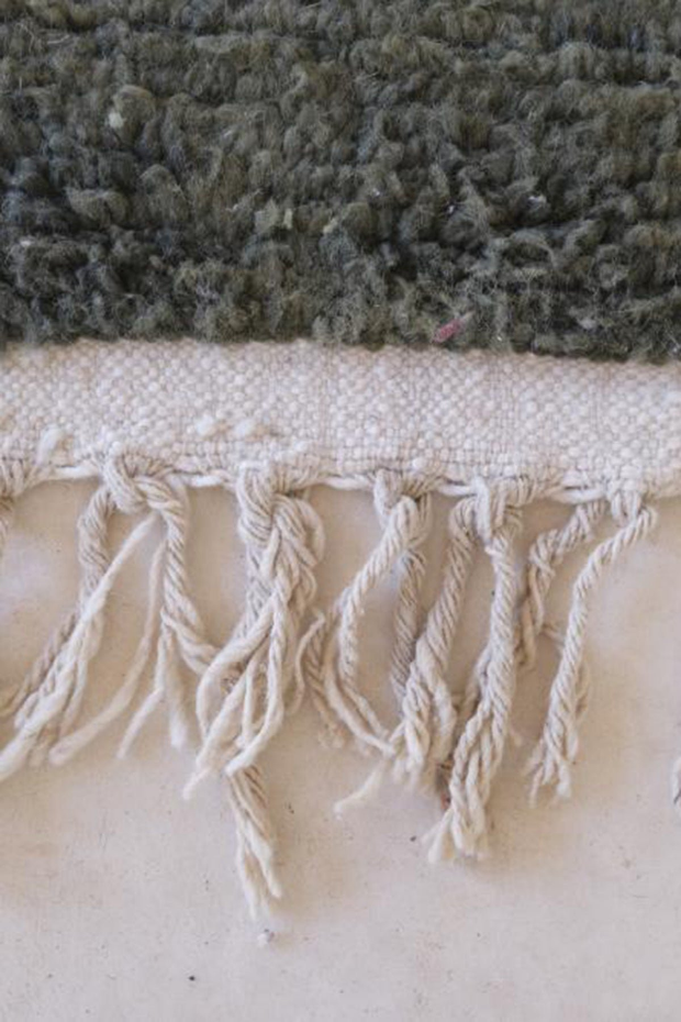 Tapis berbère contemporain noué main - tapis sur mesure