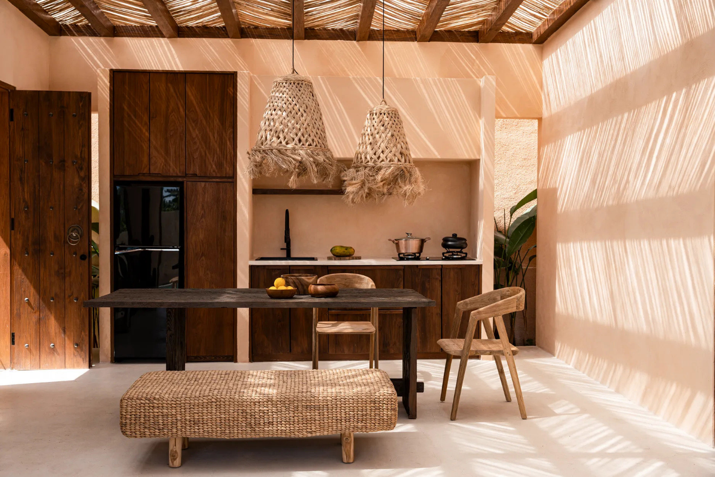 Suspension en herbe d’abaca JELLY FISH