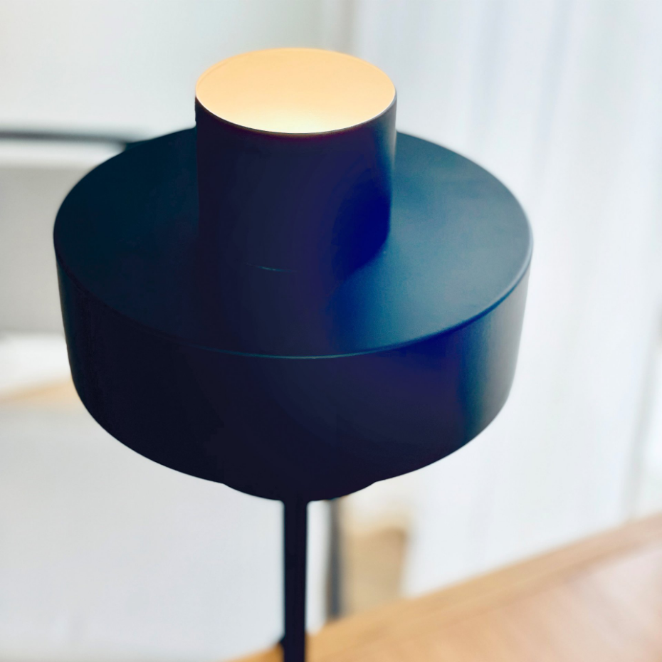 Lampe à poser en métal noir STOKE