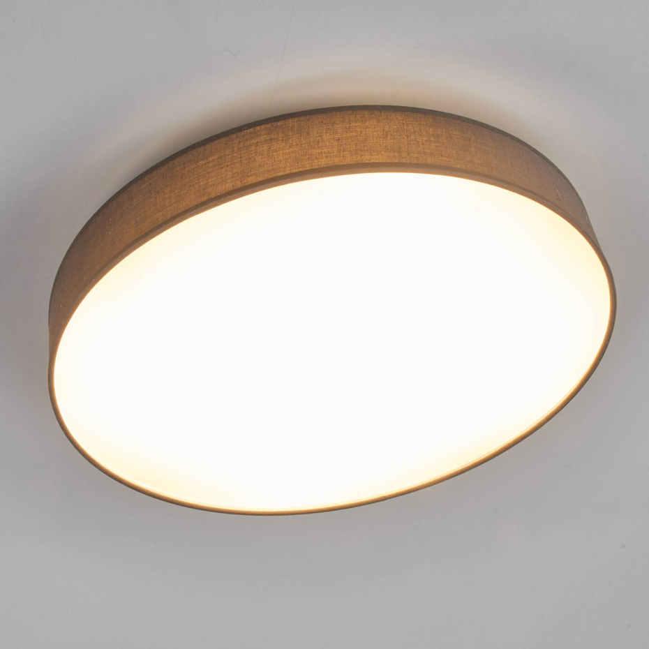 Plafonnier en textile moderneLED, Saira