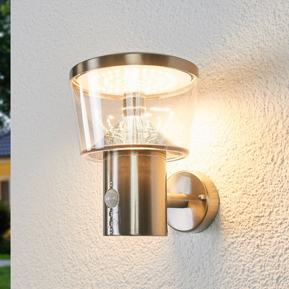 Applique extérieure en inox moderneLED