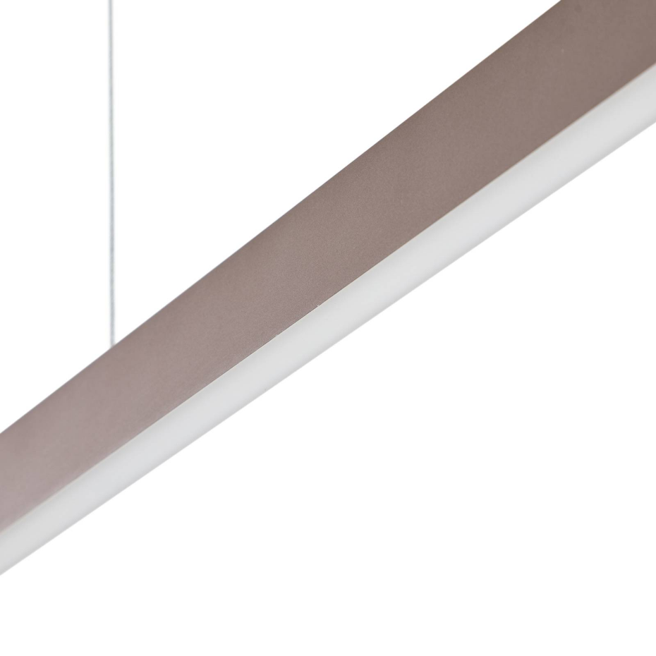Suspension connectée en aluminium moderneLED