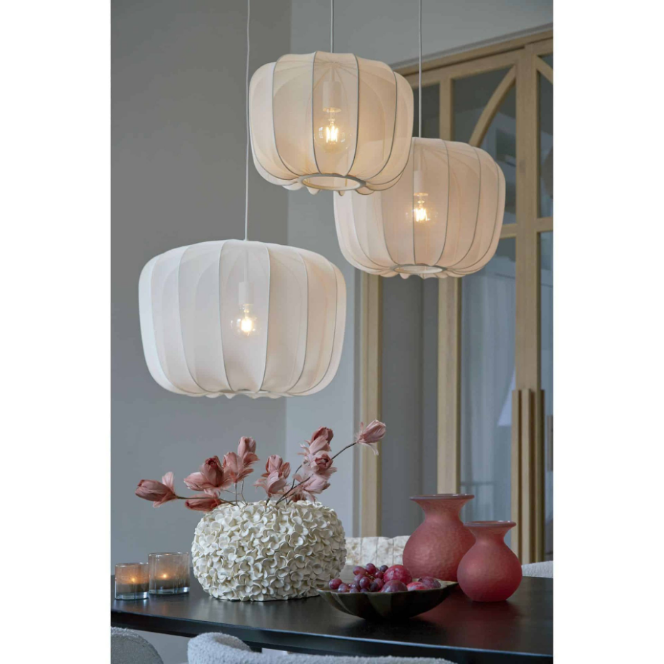 Lampe À Suspension Textiles PLUMERIA