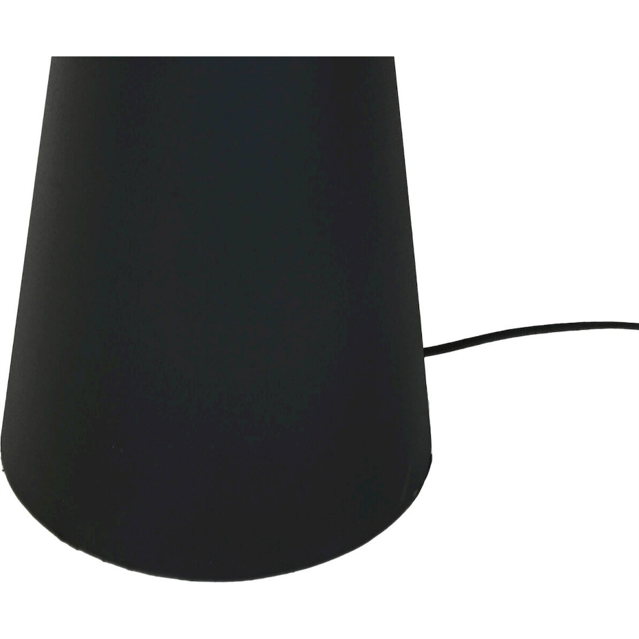 Lampadaire rond en métal style tropical