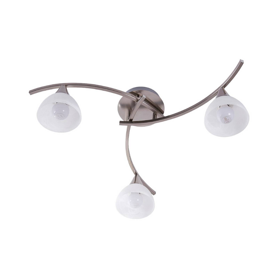 Plafonnier en verre moderne, Della