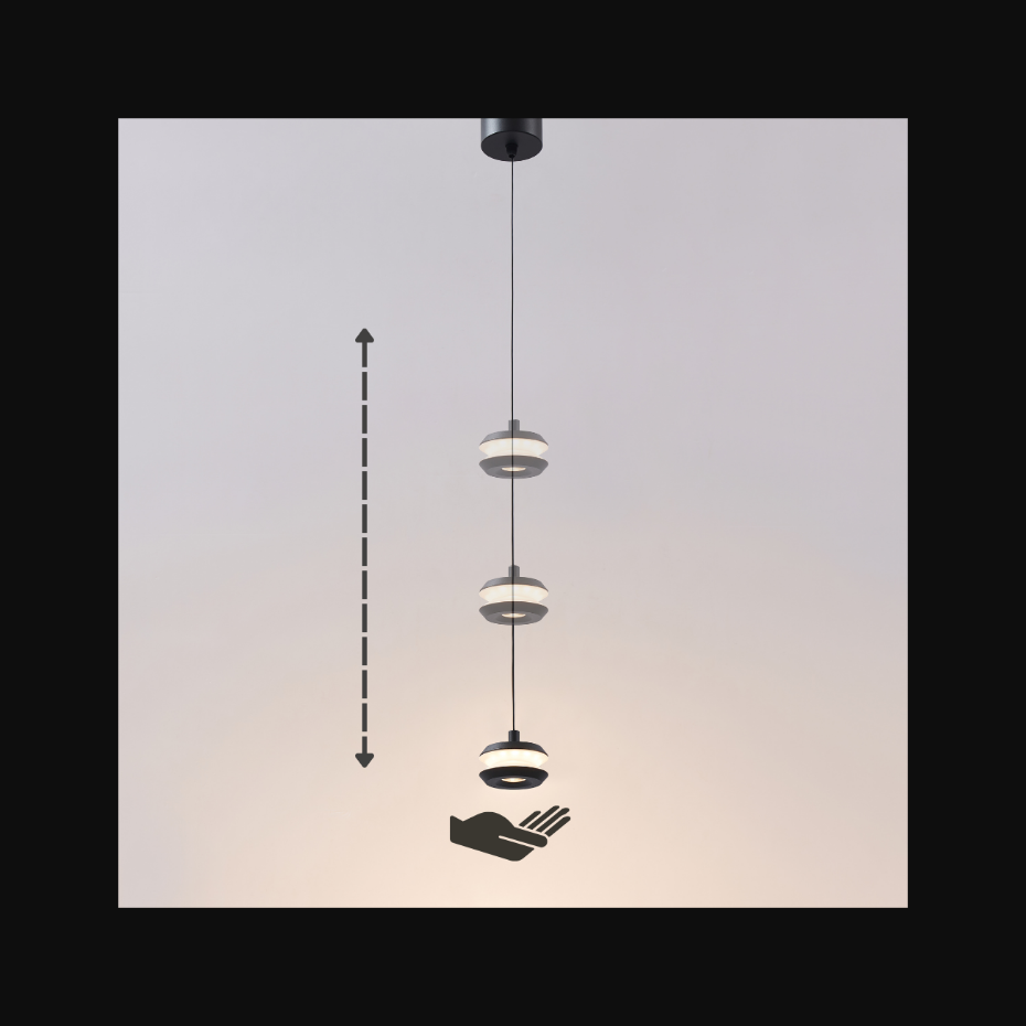 Suspension LED avec câble ajustable - RIVE