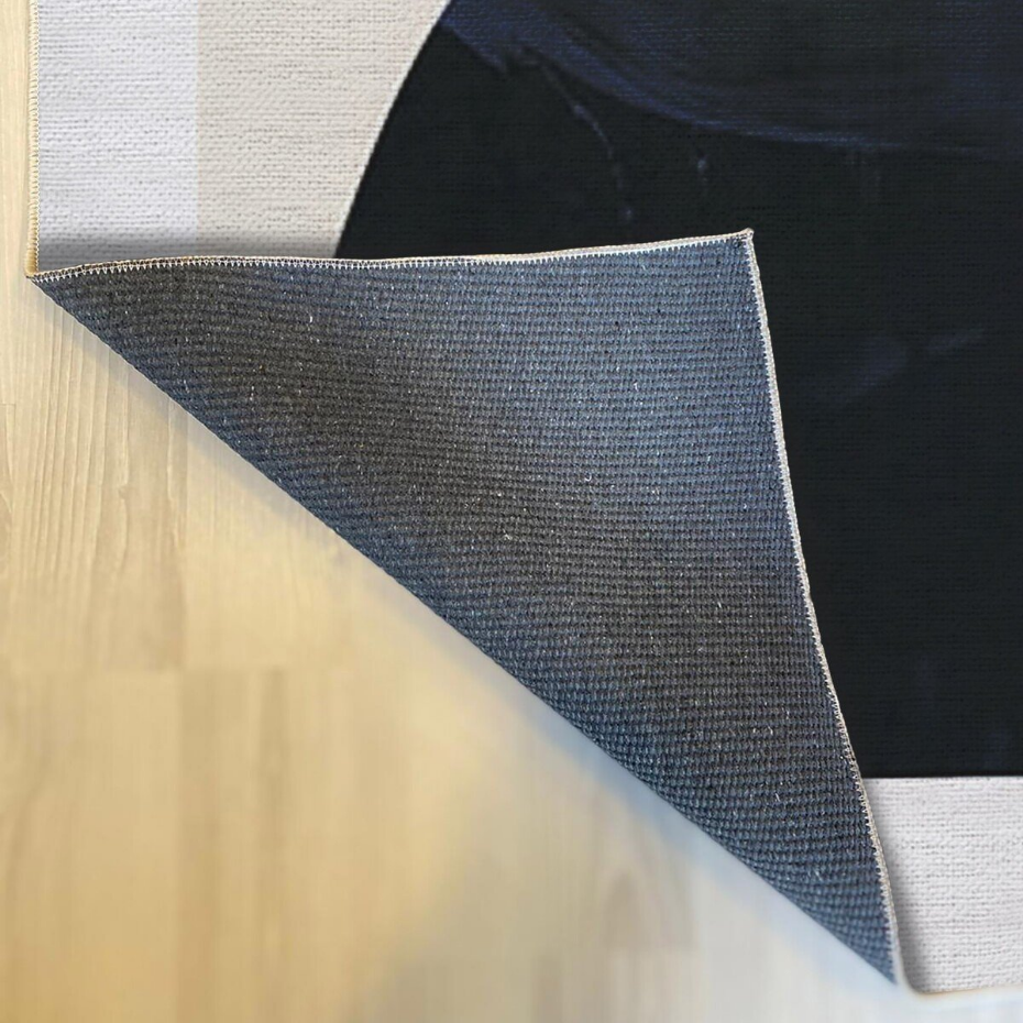 Tapis écru à motifs - WOOPAMUK
