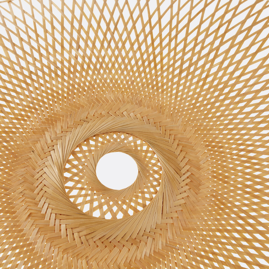 Suspension en bambou aérienne Ø70 cm, Ezia