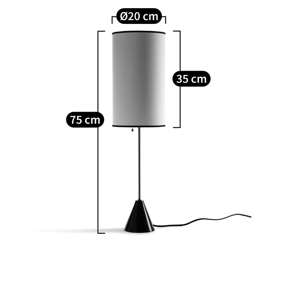 Lampe à poser marbre et métal Sophonie