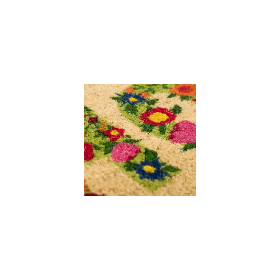 Paillasson en Coco Home Fleuri