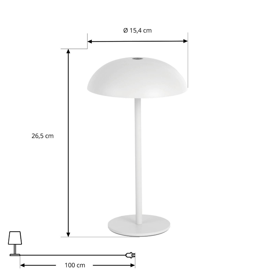 Luminaire de terrasse en métal moderneLED