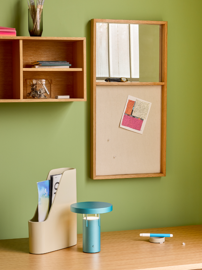 Lampe portable en acrylique et fer BRINGME