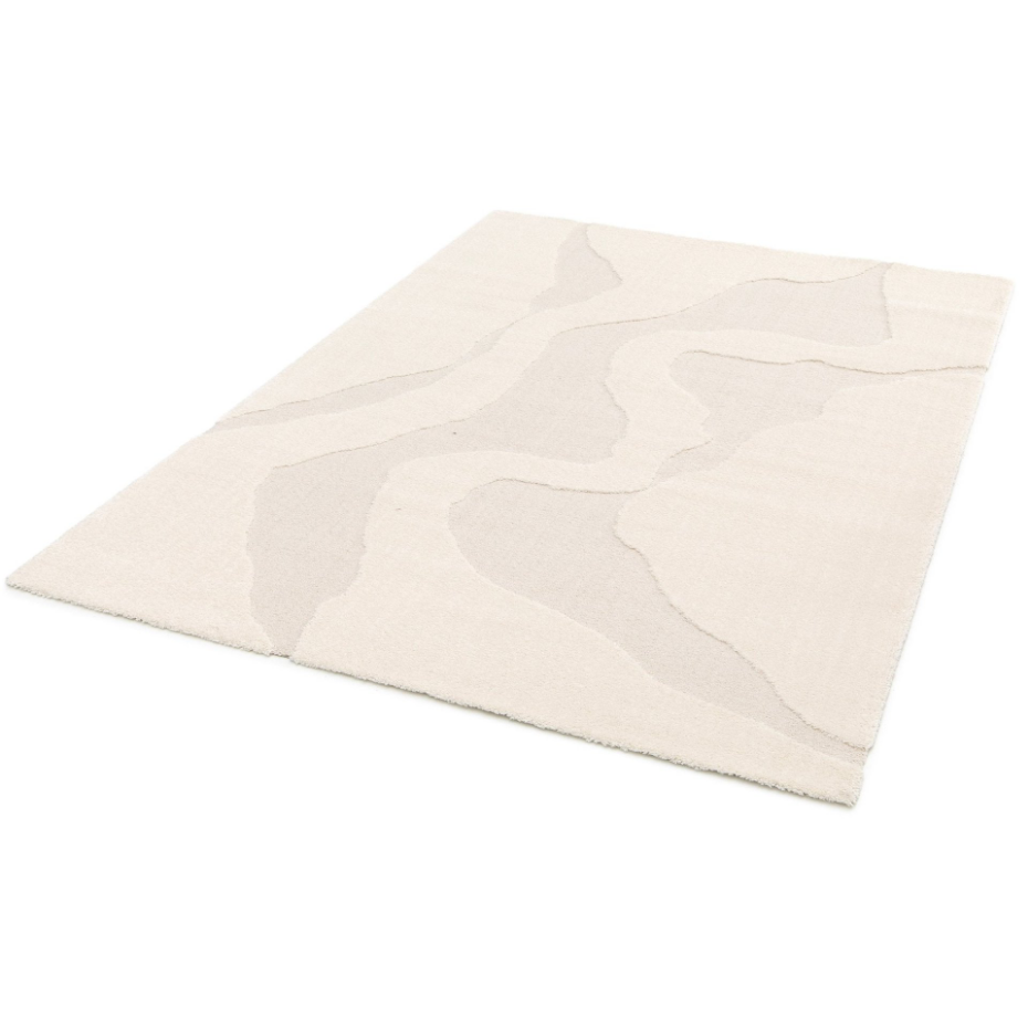 Tapis doux à motifs en relief OSMOSE