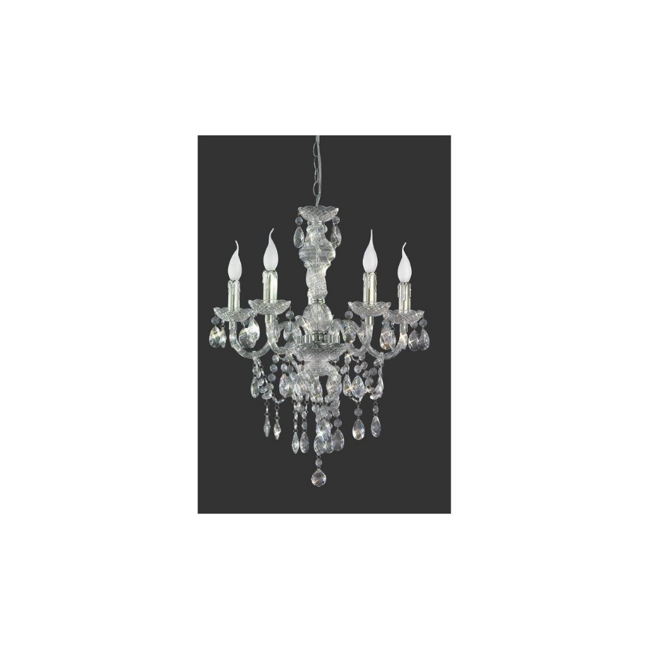 Lustre baroque en acrylique, LUSTER