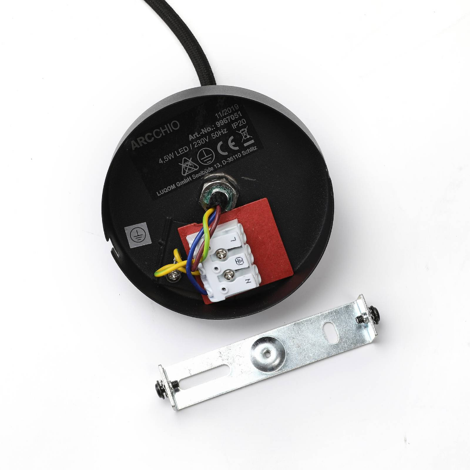 Suspension en aluminium moderneLED, Franka
