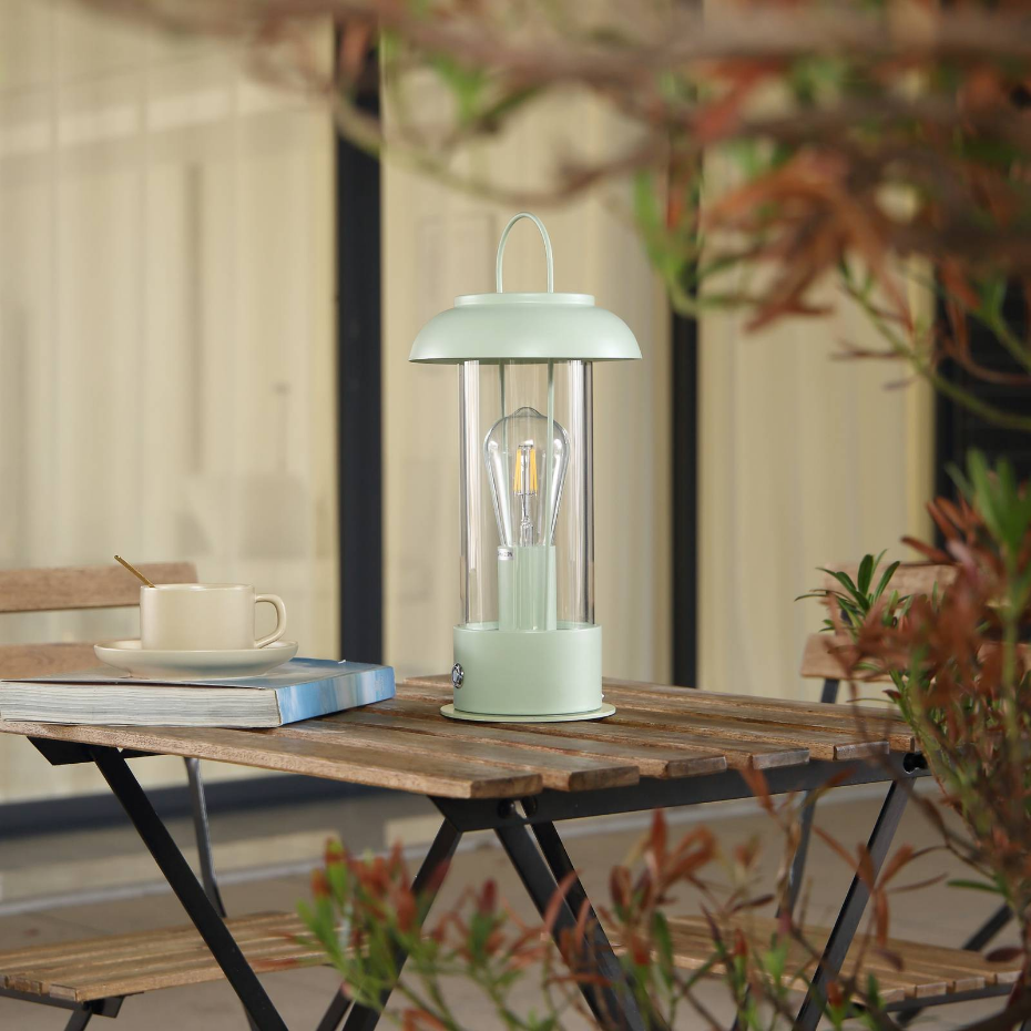 Luminaire de terrasse en métal moderne