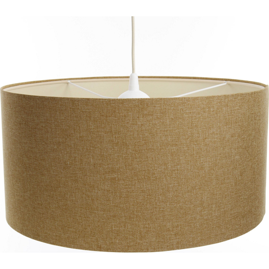 Suspension en tissu rond hauteur ajustable Boho Elegant