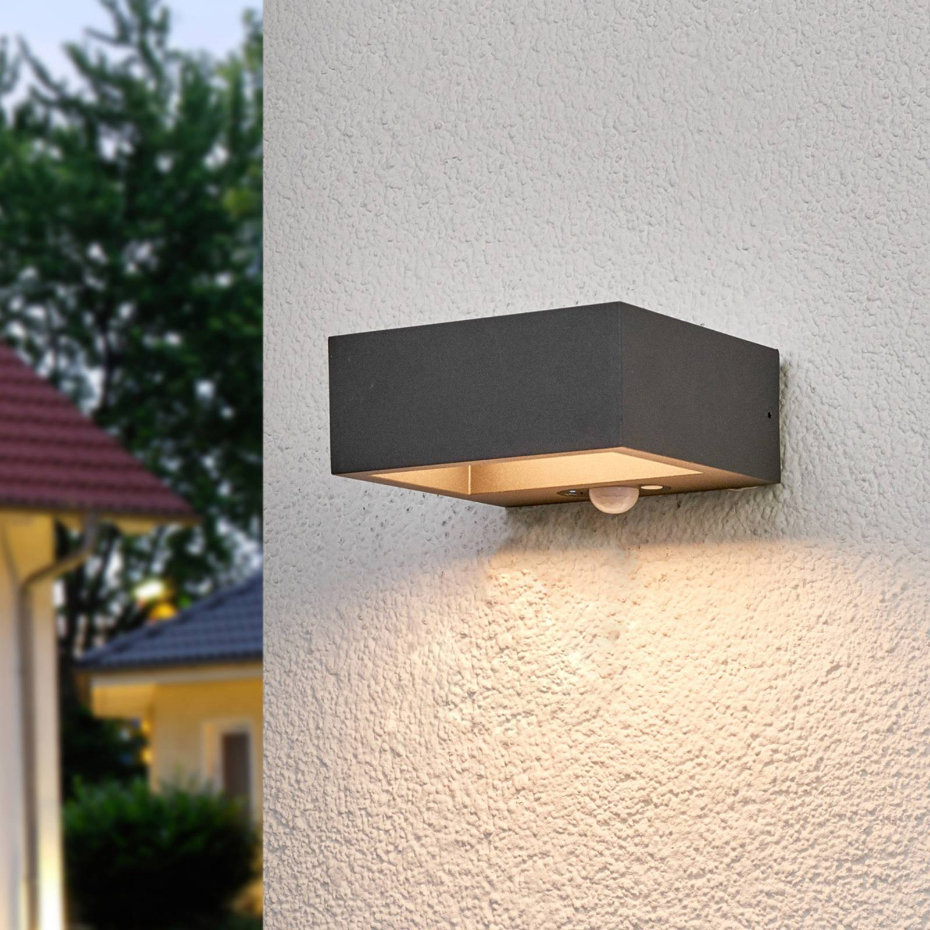 Lampe solaire extérieure en aluminiumLED