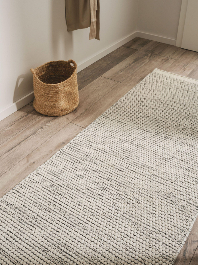 Tapis de couloir en laine tissé main ROCCO
