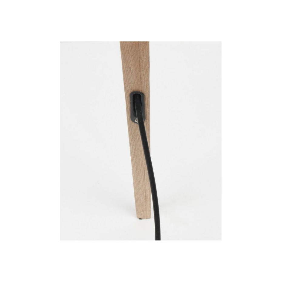 Lampadaire design en bois scandinave, TRIPOD WOOD