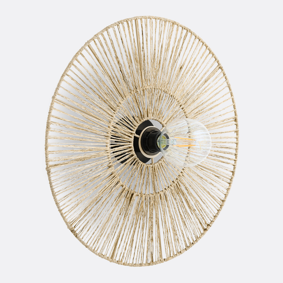 Applique ou plafonnier, rond, diamètre 50 cm, YAKU