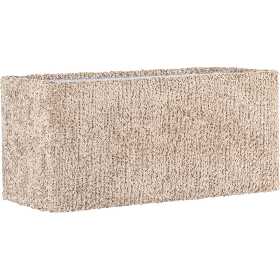 Abat-jour rectangulaire en polyester