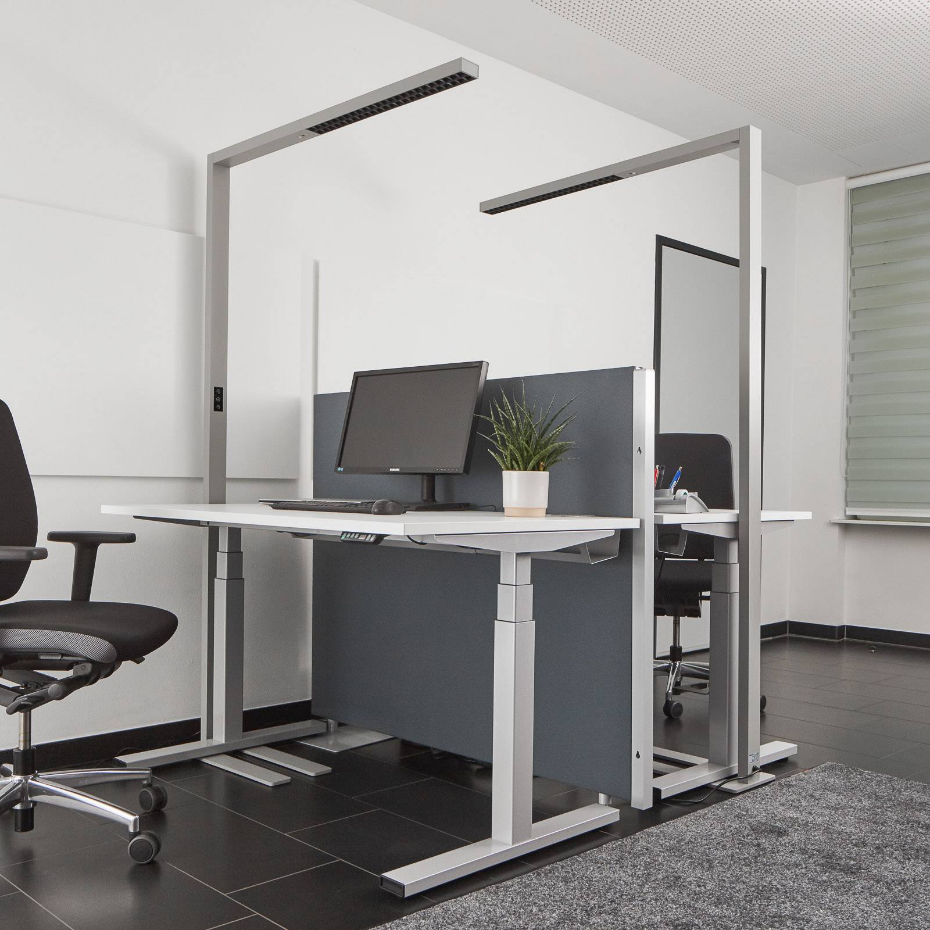 Lampadaires de bureau en aluminium moderneLED