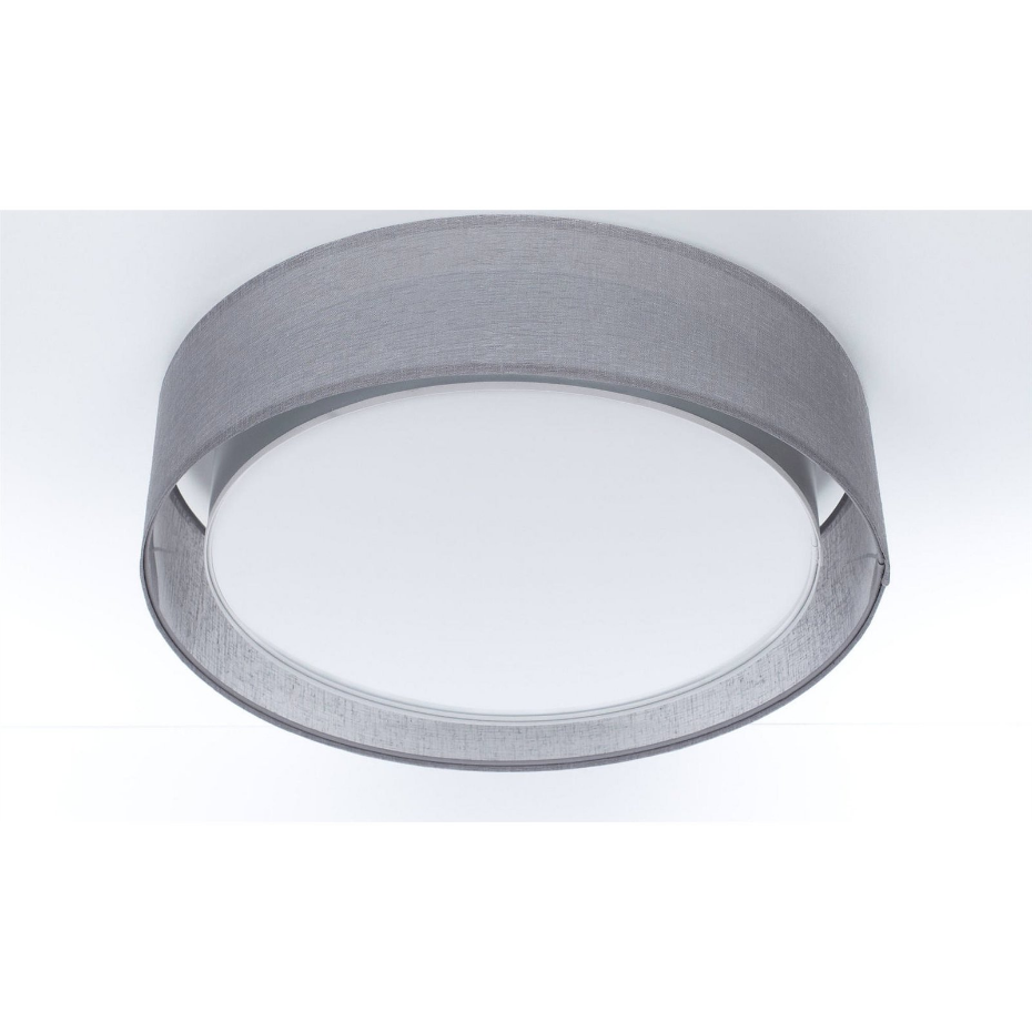 Plafonnier rond en tissu Puro