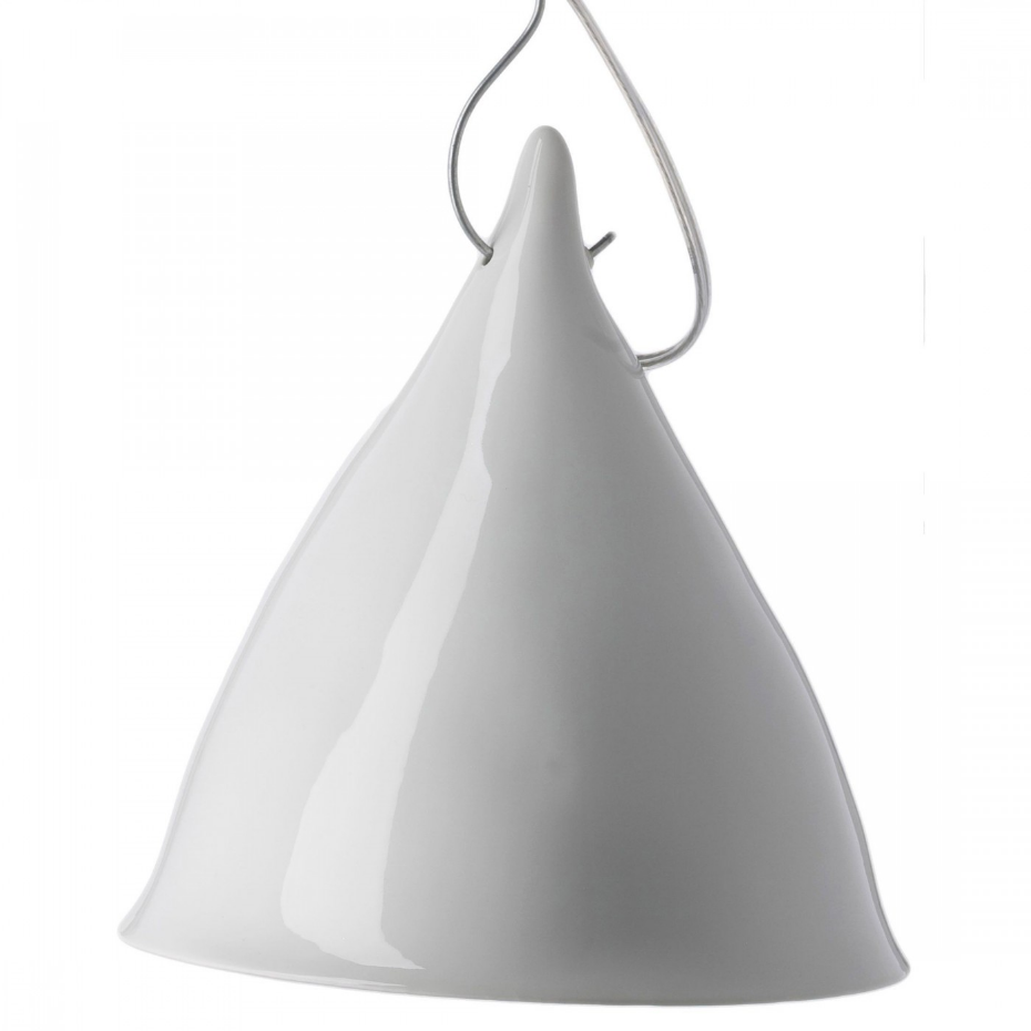 Lampe  suspendue en porcelaine Cornette
