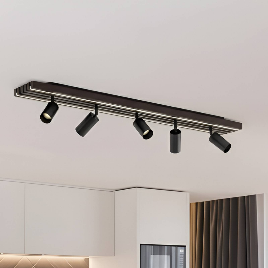 Plafonnier en bois moderneLED, Tiron