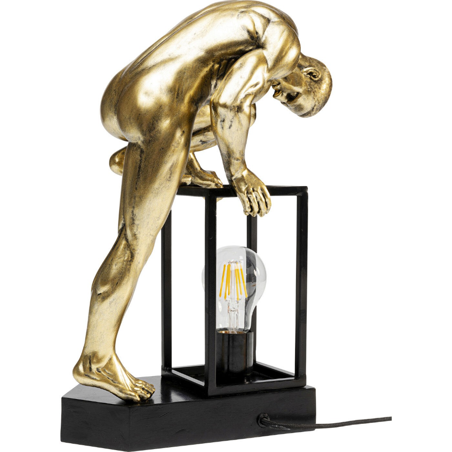 Lampe homme grimpant