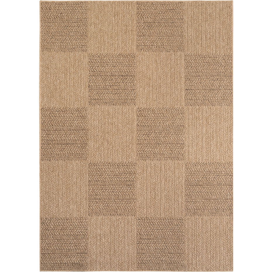 Tapis intérieur extérieur à motif damier LINORA