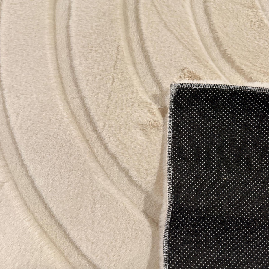 Tapis interieur doux à motif arc lavable en machine ALASKA