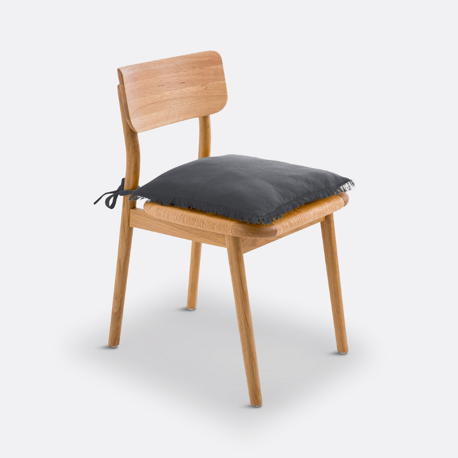 Galette de chaise coton natté, Panama