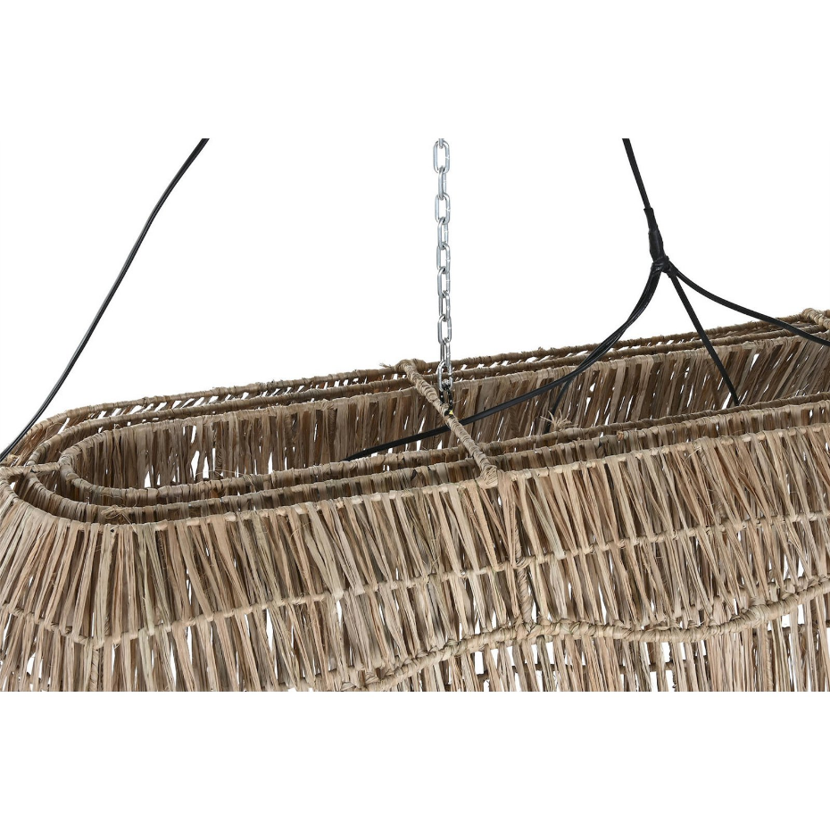 Suspension plafond rectangulaire en fibre naturelle Item Home Lamps 2c 24