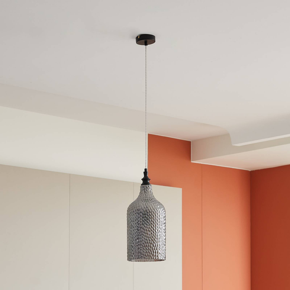Suspension en verre vintage, Drakar