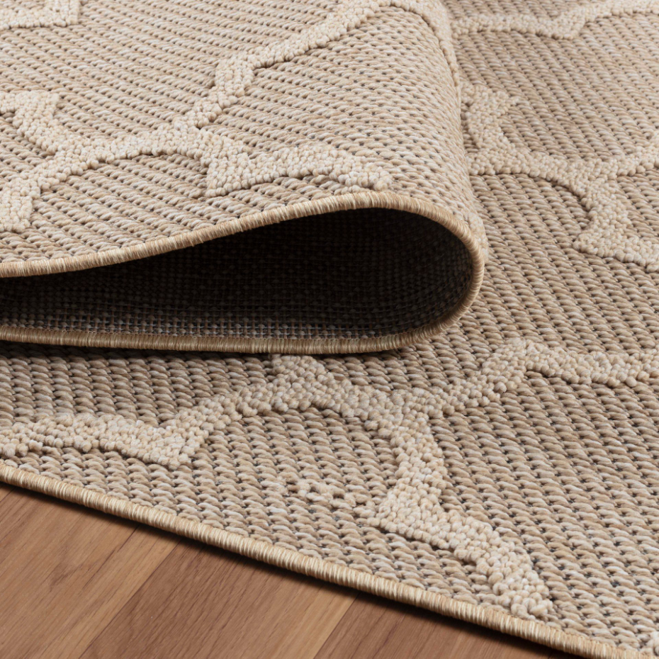 Tapis intérieur extérieur motif baroque PATARA