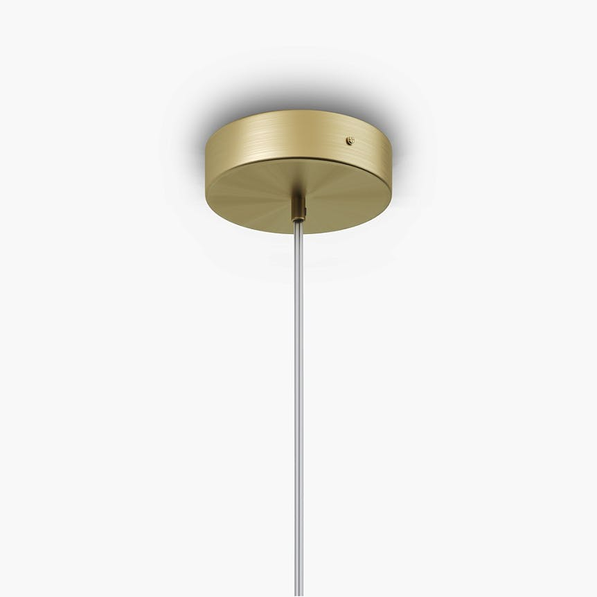 Suspension design coupole en verre SOLANA