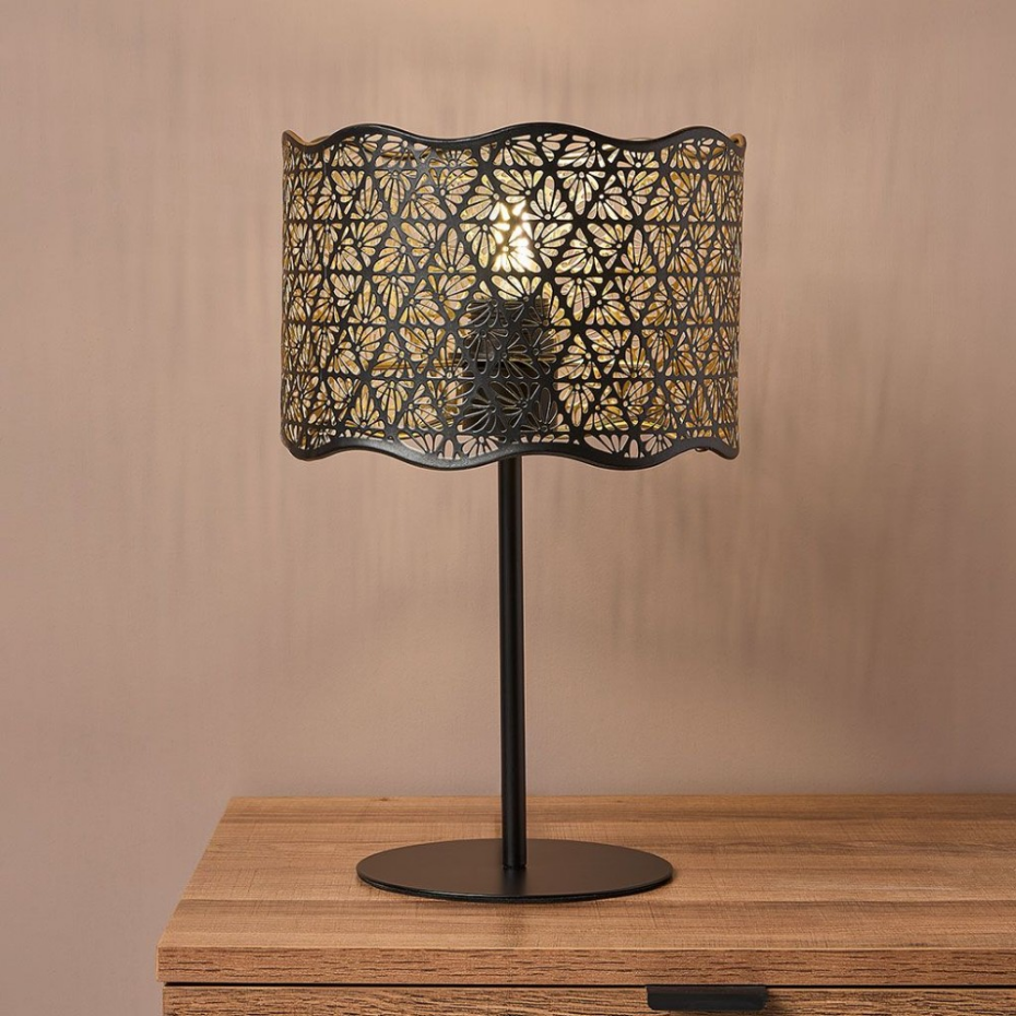 Lampe en métal