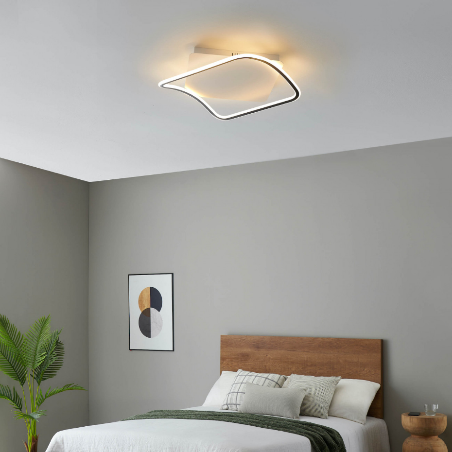Plafonner carré avec LED Intégrées - SYDAL